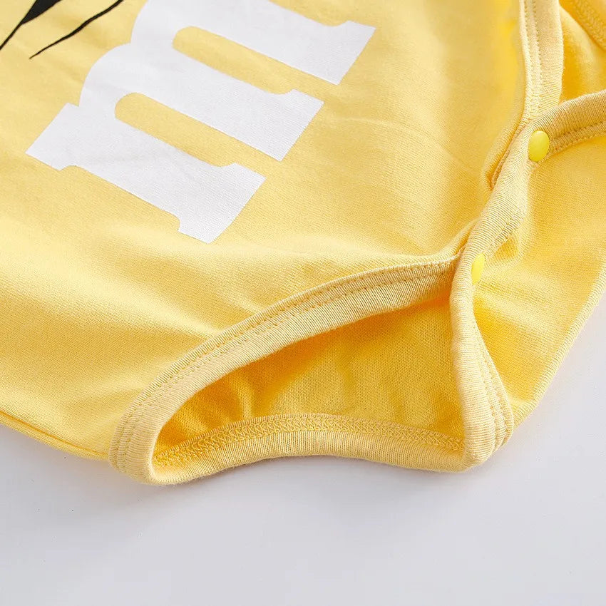 3-24month Baby Clothes Short-sleeved Climbing Clothes Romper Toddler Costume Cotton Bodysuits Infant Jumpsuit
