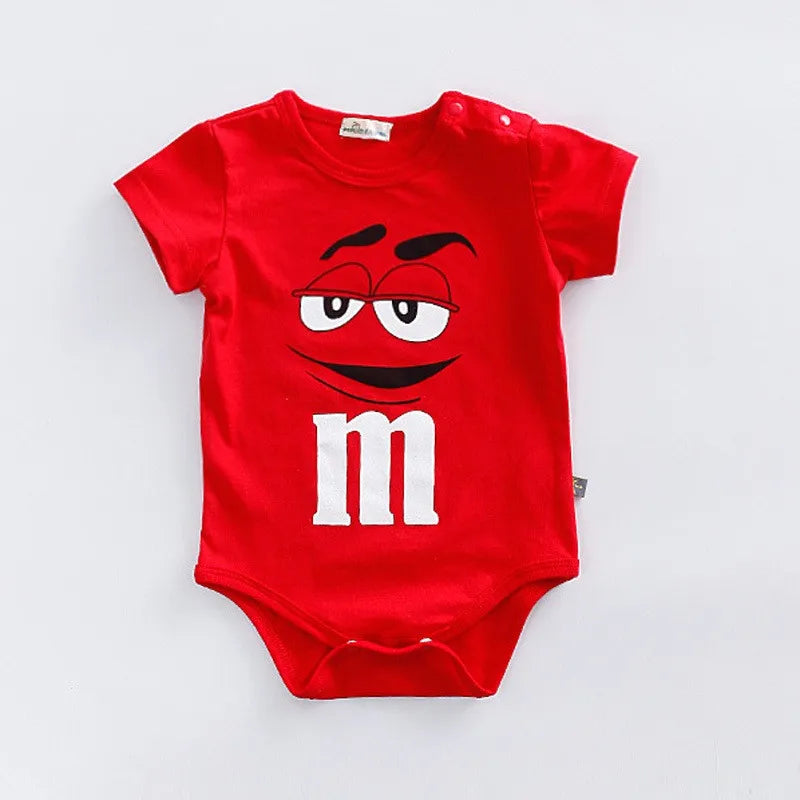 3-24month Baby Clothes Short-sleeved Climbing Clothes Romper Toddler Costume Cotton Bodysuits Infant Jumpsuit