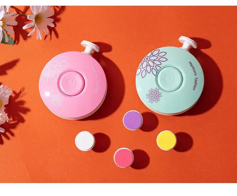 Electric Baby Nail Trimmer Kit – Safe & Gentle Infant Nail Care Tool