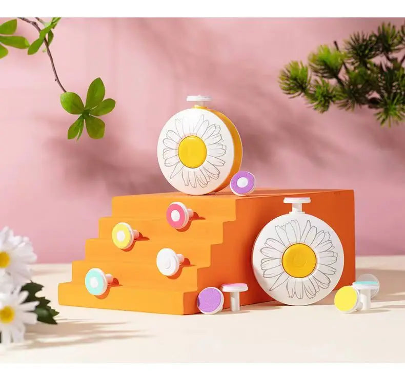 Electric Baby Nail Trimmer Kit – Safe & Gentle Infant Nail Care Tool