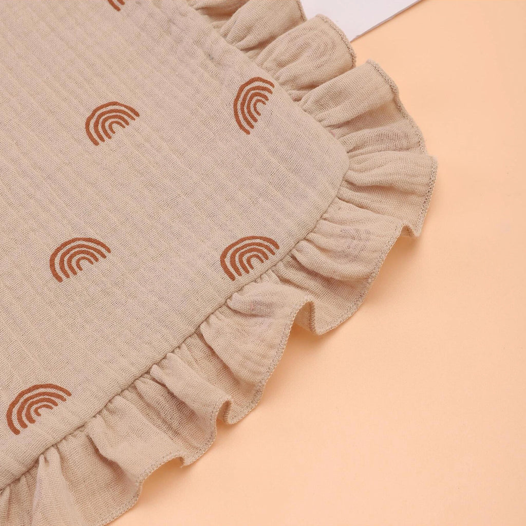 3-Piece Muslin Cotton Burp Cloth Set