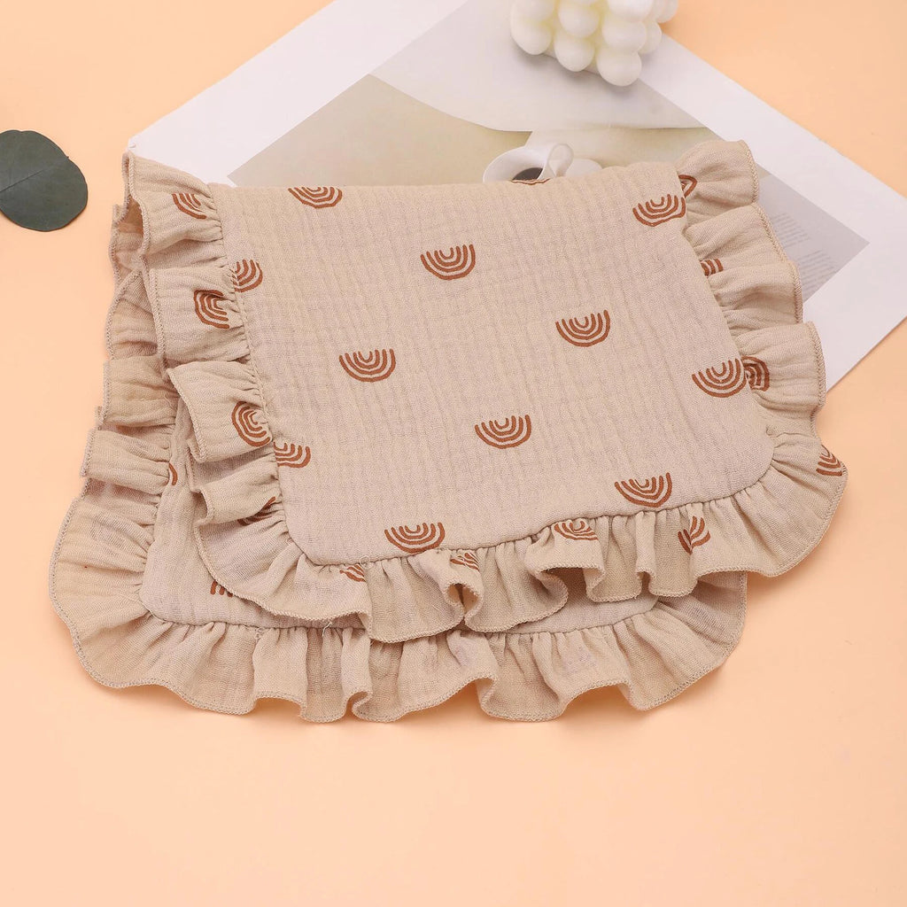 3-Piece Muslin Cotton Burp Cloth Set